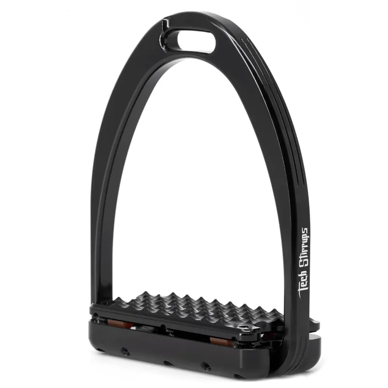 Tech Capri Plus Dressage Stirrups - Black/Black