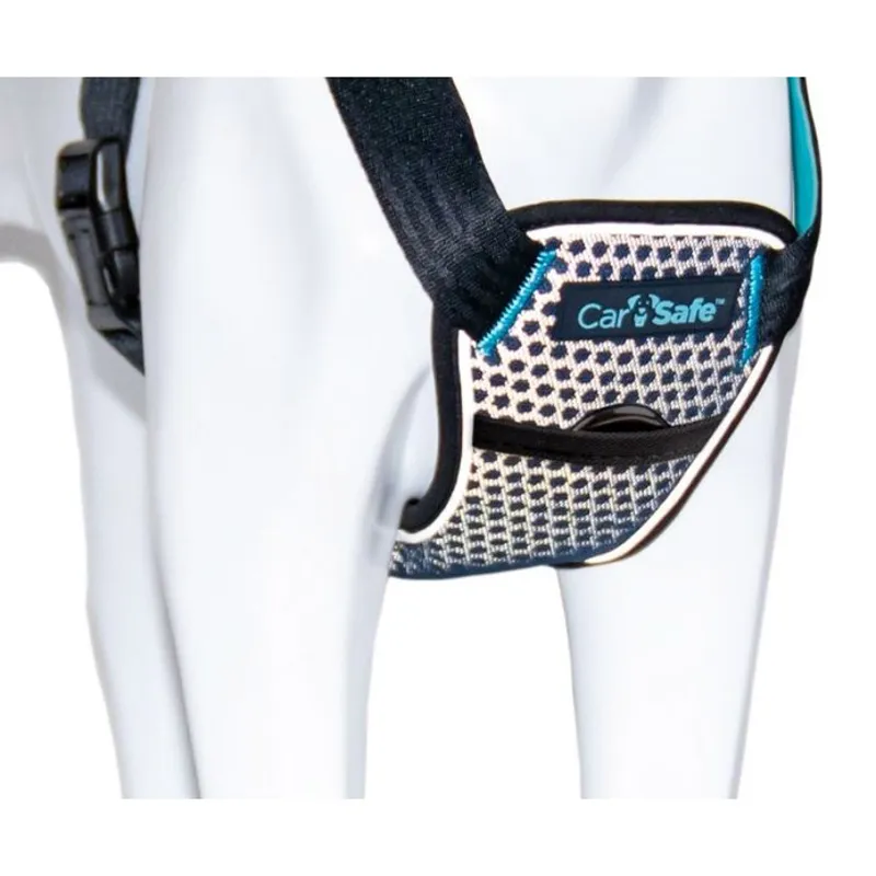 CarSafe Crash Tested Dog Harness - Blue/Black-3