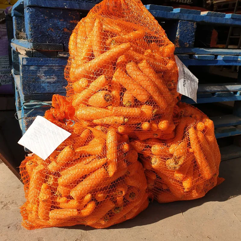 Large bags of carrots for 2025 horses