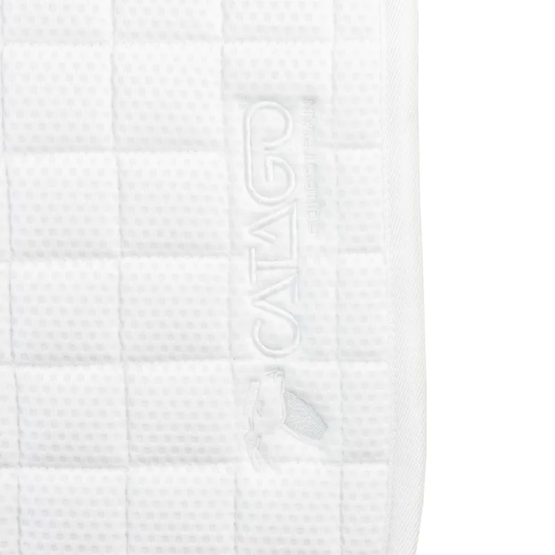 Catago FIR-Tech Jump Saddlecloth - White-1