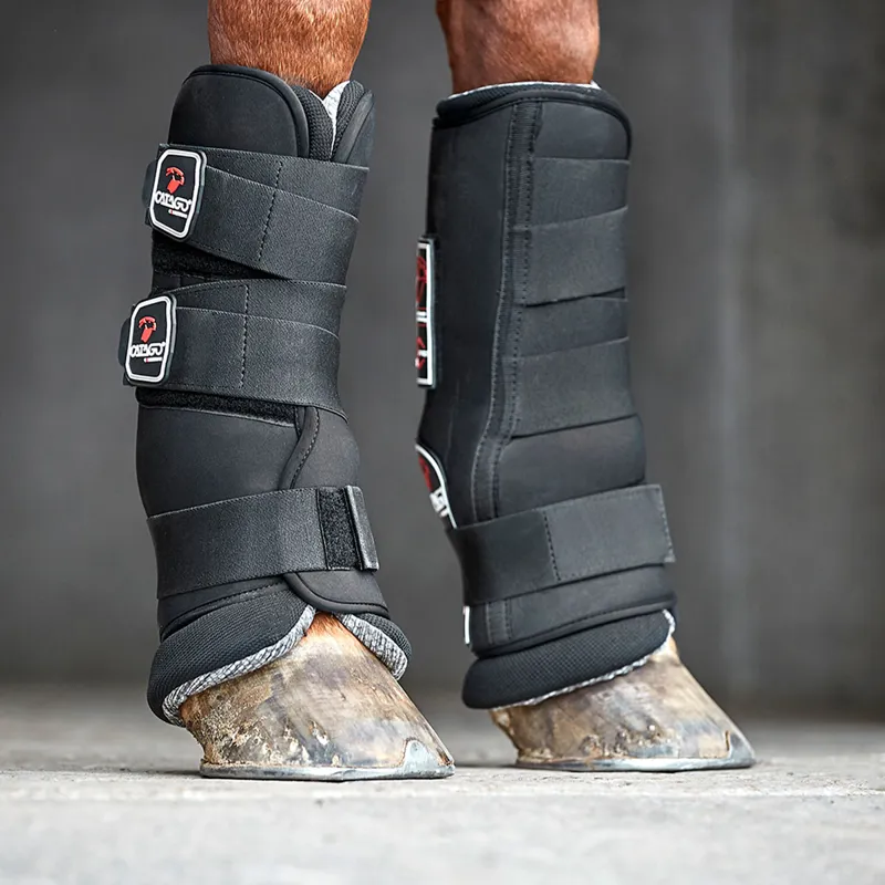 Catago FIR-Tech Stable Boot Neoprene Outers - Black-1