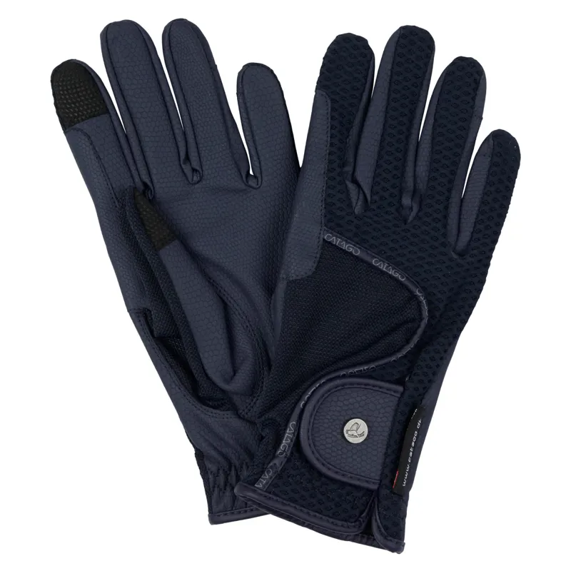 Catago FIR-Tech Mesh Adults Riding Gloves - Navy