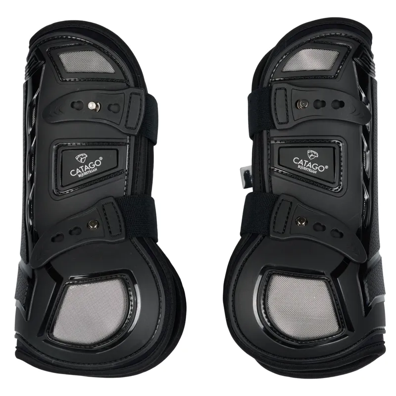 Catago HYBRID Tendon Boots - Black