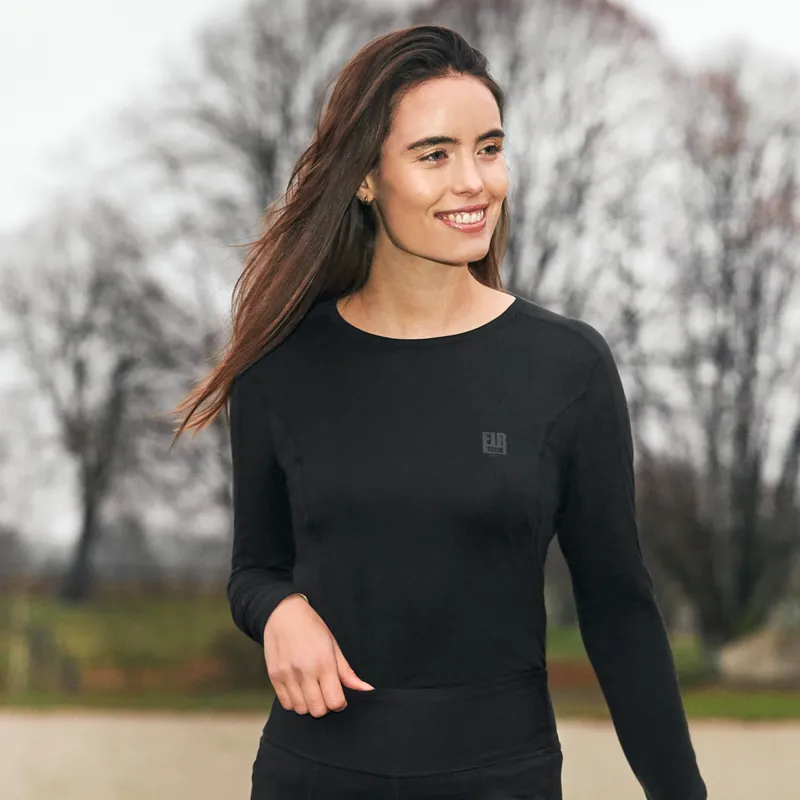 Catago FIR-Tech Long Sleeve Ladies Top - Black