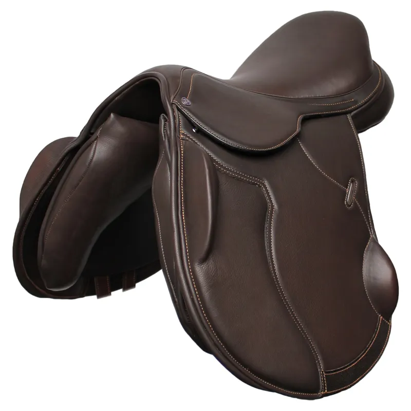 Cavaletti Collection Monoflap Jump Saddle - Brown-1