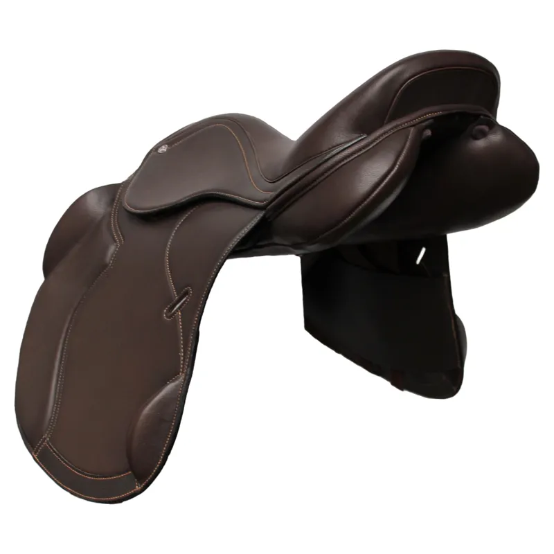 Cavaletti Collection Monoflap Jump Saddle - Brown-2