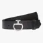 Cavalleria Toscana Elastic Clasp Ladies Belt - Black