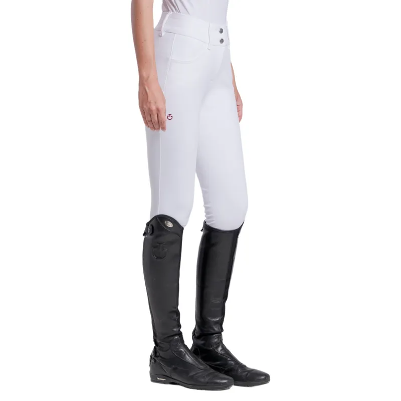 Cavalleria Toscana American Full Grip Womens Breeches - White