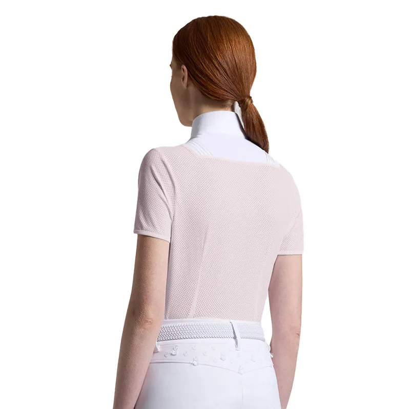 Cavalleria Toscana American Womens Show Shirt - Violet Ice-1