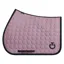 Cavalleria Toscana Circular Quilted Show Jumping Saddlecloth - Grape Shake
