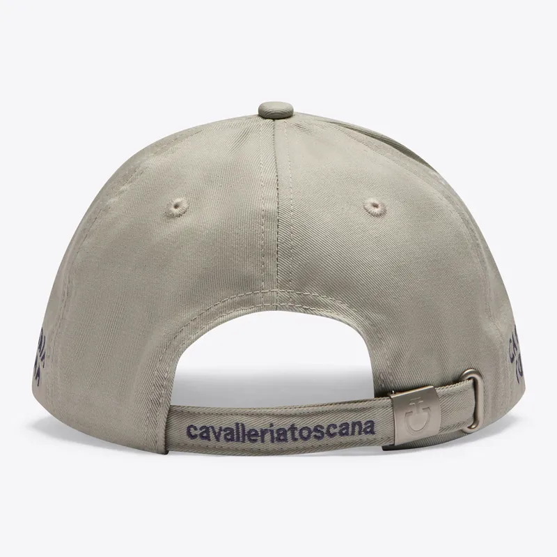 Cavalleria Toscana Logo Cotton Cap - Belgian Block/Charcoal-2