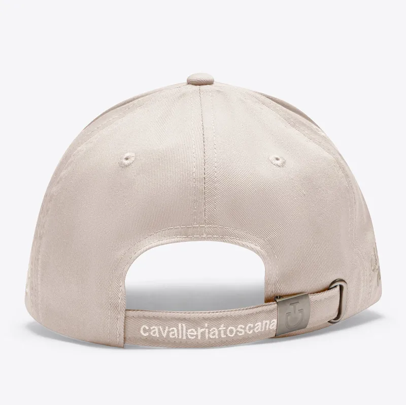 Cavalleria Toscana Logo Cotton Cap - Birch/Birch-2