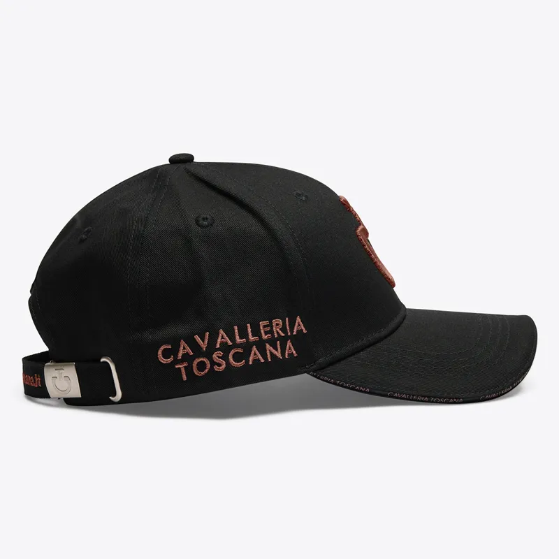 Cavalleria Toscana Logo Cotton Cap - Black/Mint-1