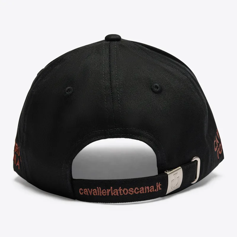 Cavalleria Toscana Logo Cotton Cap - Black/Mint-2