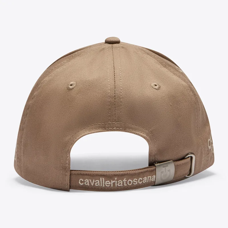 Cavalleria Toscana Logo Cotton Cap - Brush/Birch-2