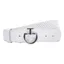 Cavalleria Toscana Elastic Clasp Womens Belt - White