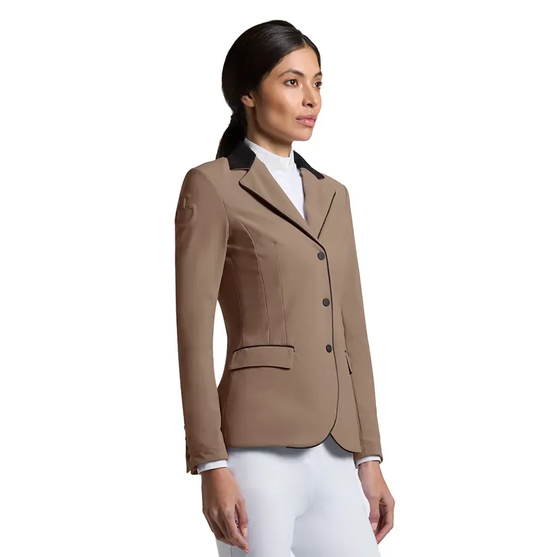 Cavalleria Toscana GP Womens Show Jacket - Beige Fantasy