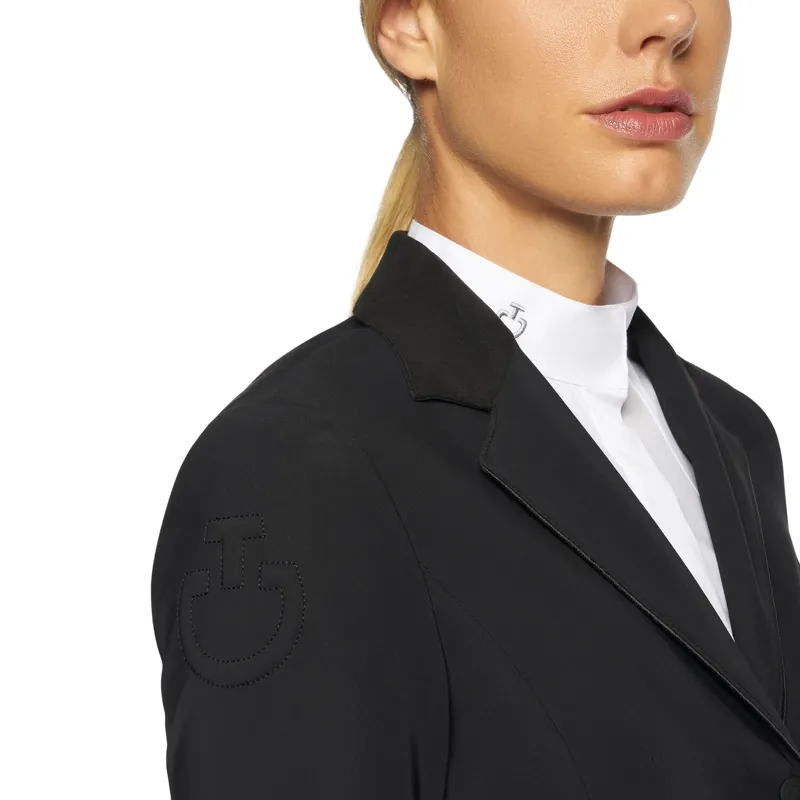Cavalleria Toscana Competition Zip Womens Show Jacket - Black-4