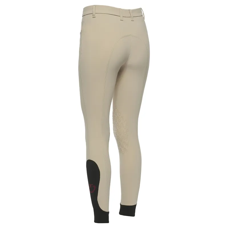 Cavalleria Toscana Junior Girls Colour Grip Breeches - Beige-2