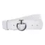 Cavalleria Toscana Elastic Clasp Ladies Belt - White