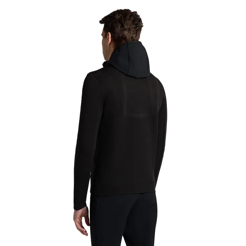 Cavalleria Toscana Mens Softshell Tech Knit Jacket - Black-1