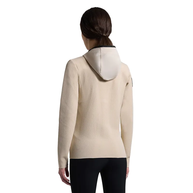 Cavalleria Toscana Tech Knit Softshell Womens Jacket - Birch/White-1
