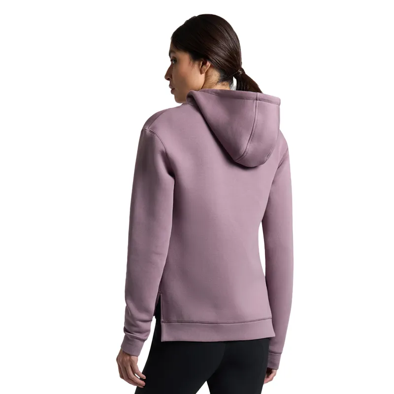 Cavalleria Toscana Womens Cotton Zip Up Hoodie - Grape Shake-1
