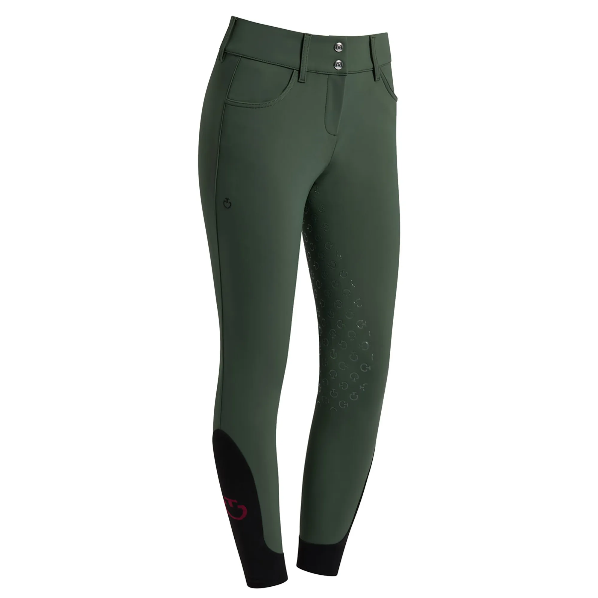 Cavalleria Toscana American Full Grip Winter Breeches Forest
