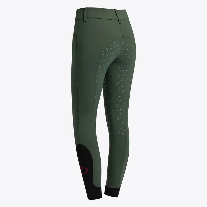 Cavalleria Toscana American Full Grip Ladies Winter Breeches - Forest-1