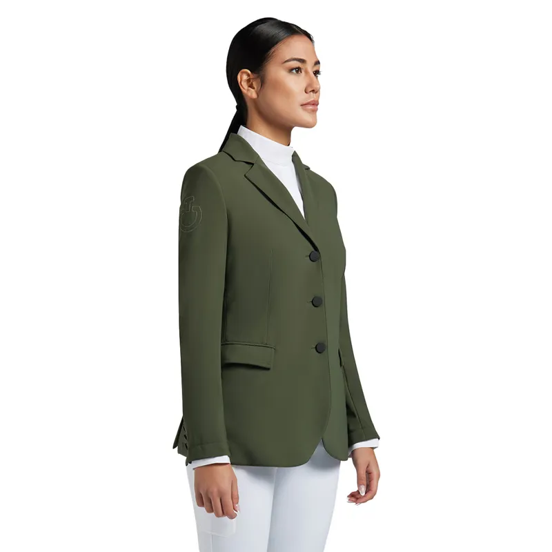 Cavalleria Toscana American Jersey Ladies Competition Jacket - Forest