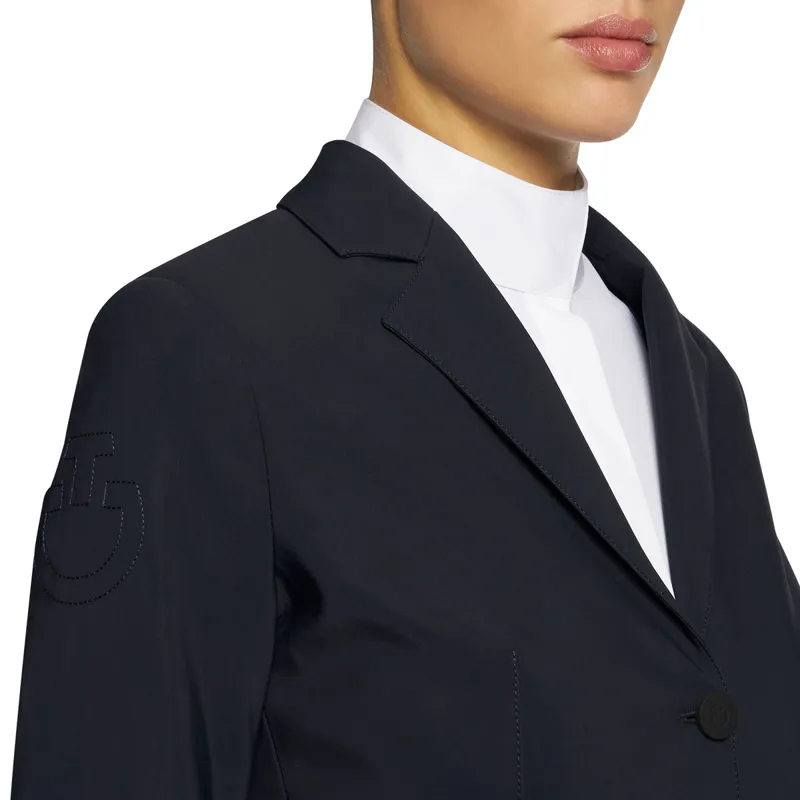 Cavalleria Toscana American Jersey Ladies Competition Jacket - Navy-2
