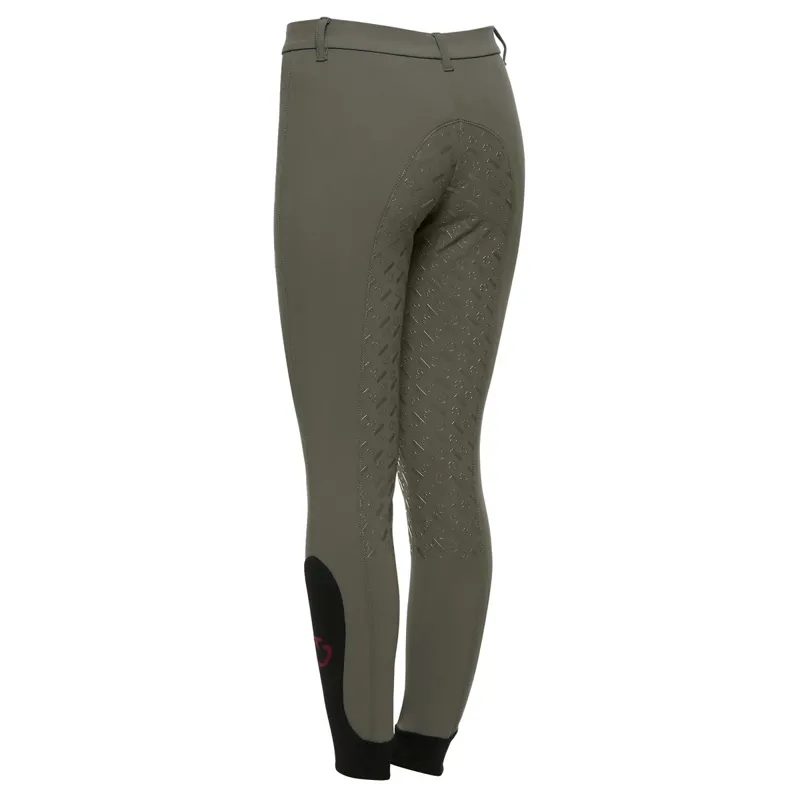 Cavalleria Toscana Line System Full Grip Junior Breeches - Grey-1