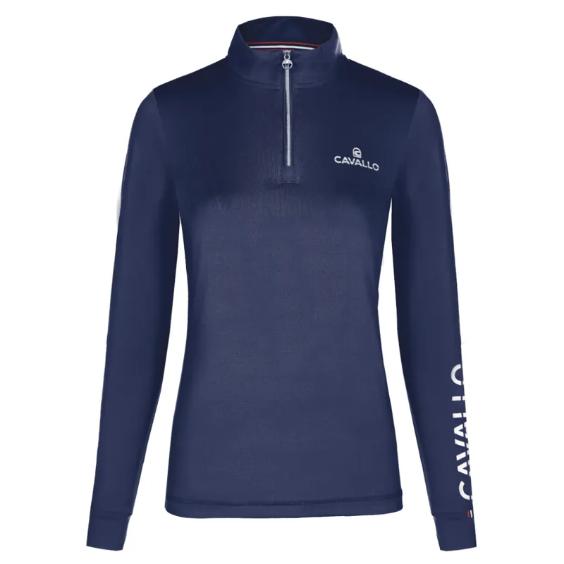 Cavallo Belly Ladies Top - Dark Blue