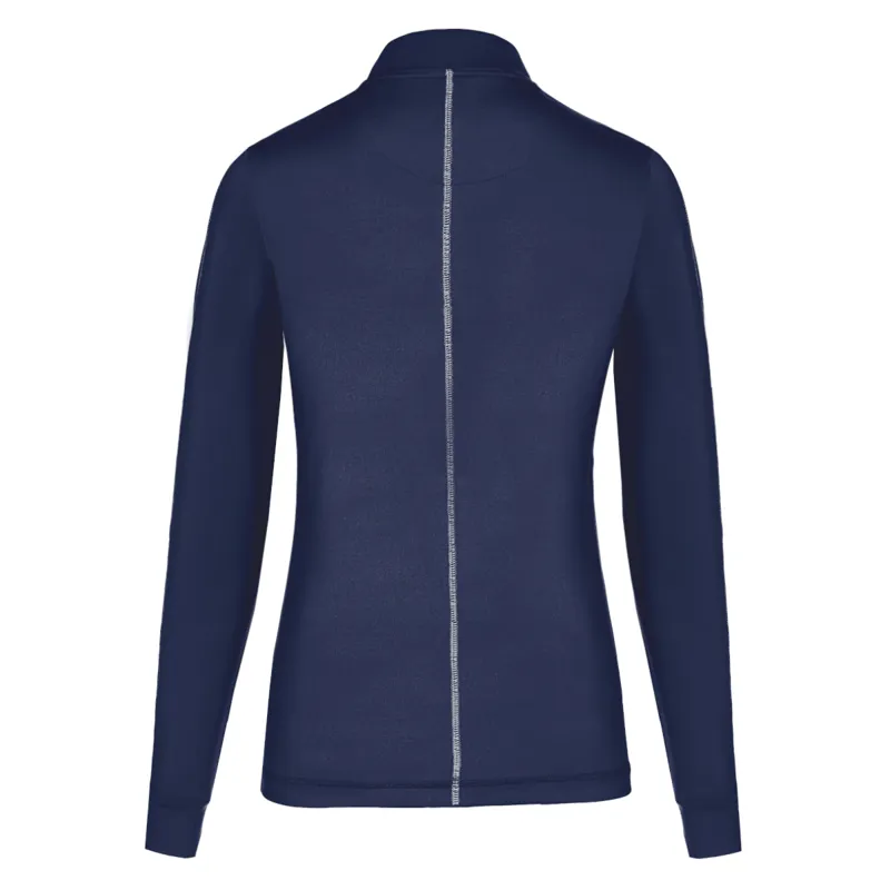 Cavallo Belly Ladies Top - Dark Blue-1