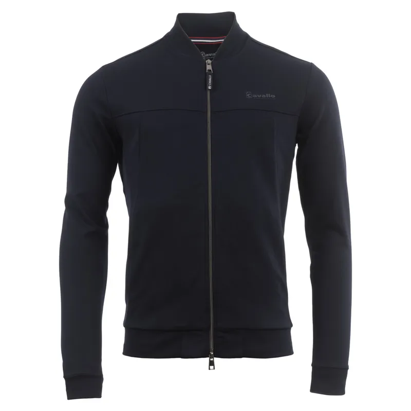 Cavallo Fero Full Zip Mens Jumper - Darkblue
