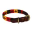 Chukka Dog Collar - Black/Red/Yellow