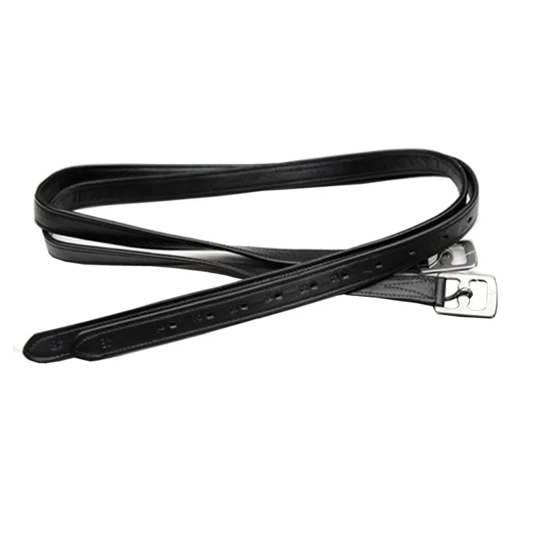 Celtic Equine Softie Wrapped Stirrup Leathers - Black