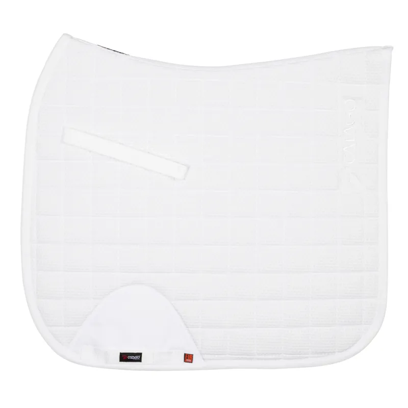 Catago FIR-Tech Dressage Saddlecloth - White
