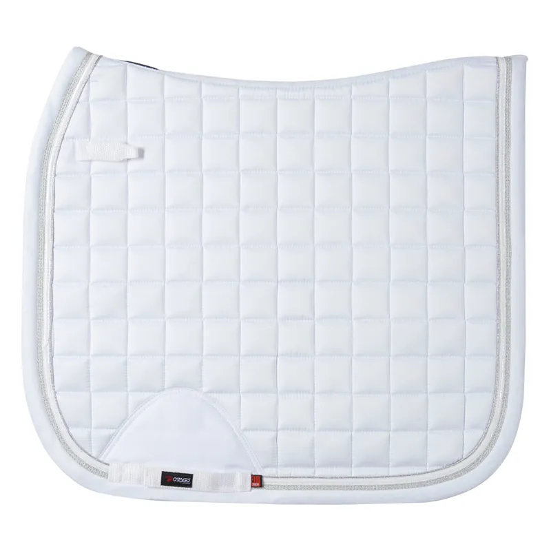 Catago FIR-Tech Elegant Dressage Saddlecloth - White