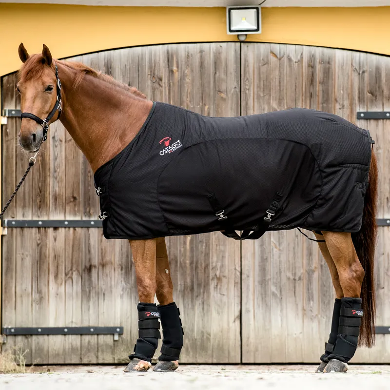 Catago FIR-Tech Healing Cooler Rug - Black