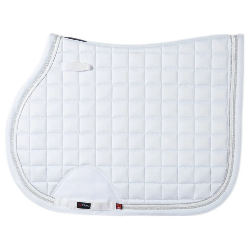 Catago FIR-Tech Elegant Jump Saddlecloth - White