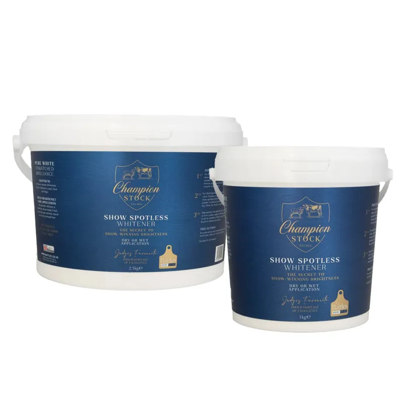 Champion Stock Show Spotless Whitening Powder