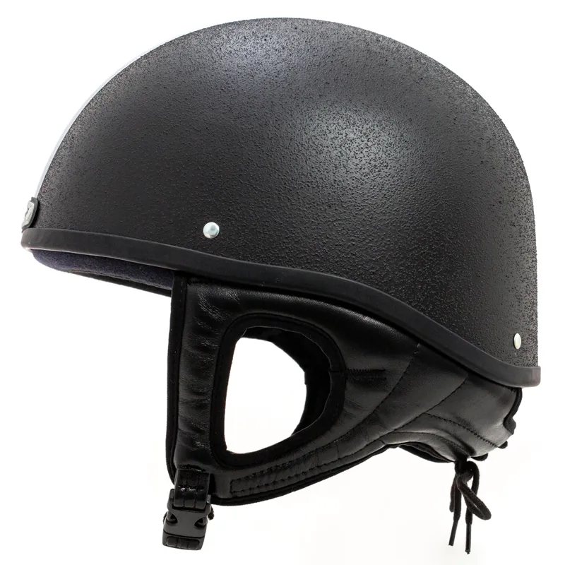 Champion Vent-Air Deluxe Skull Riding Helmet - Black-1