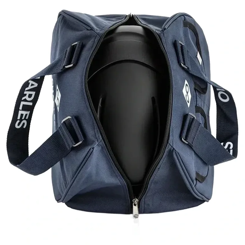 Charles Owen Compact Hat Bag - Navy-5