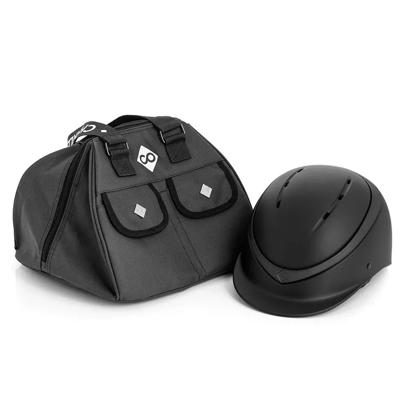 Charles Owen Compact Hat Bag - Black-6