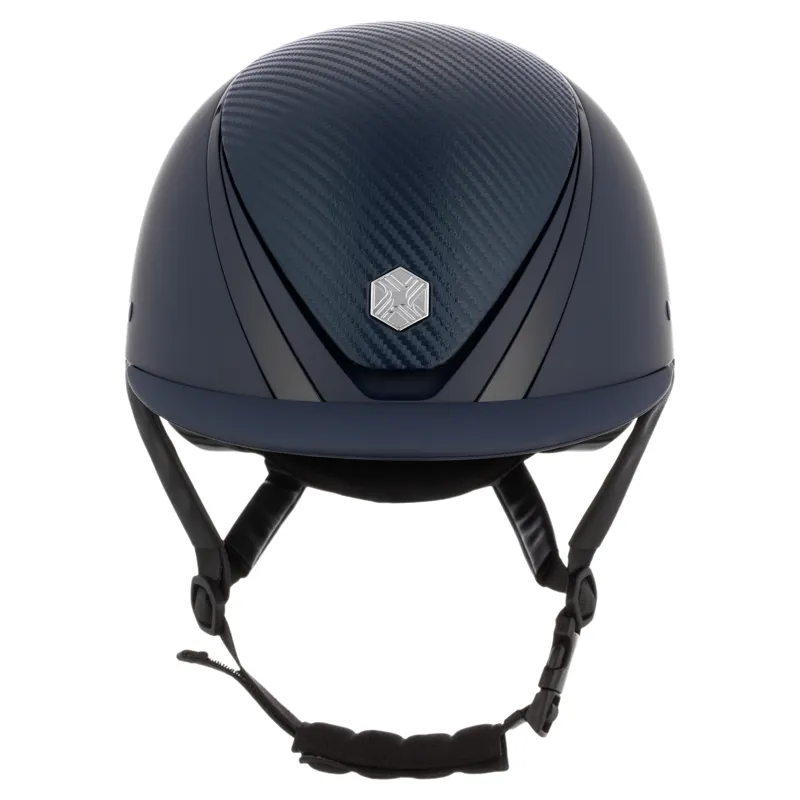 Charles Owen EQx Hyda MIPS Riding Hat - Navy Matte/Navy Gloss-3