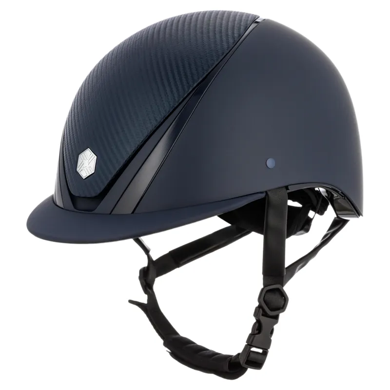 Charles Owen EQx Hyda MIPS Riding Hat - Navy Matte/Navy Gloss