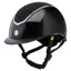 Charles Owen EQx Kylo MIPS Sparkly Riding Hat - Black Gloss/Silver
