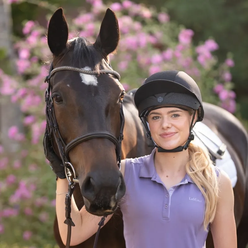 Charles Owen EQx x This Esme Phoenix Skull Riding Hat - Black-1