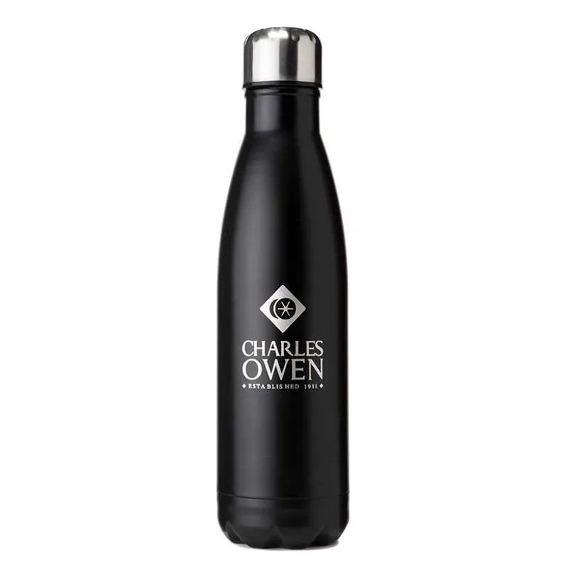 Charles Owen Drinks Bottle - Black